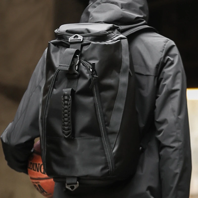 3-Way Duffle Backpack Gym Bag for Men Women Sports Duffel Bag with Shoe Compartment Travel Backpack Luggage