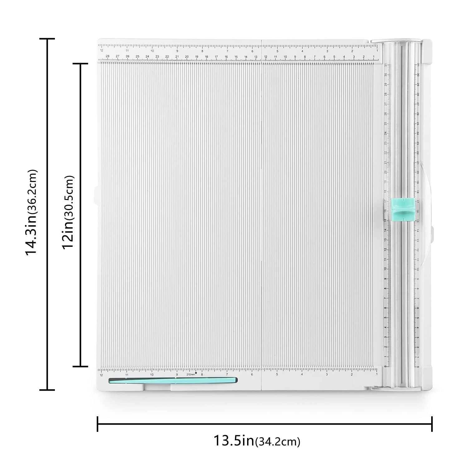 Paper Trimmer Scoring Board 12 Inch Craft Paper Cutter Folding & Scorer