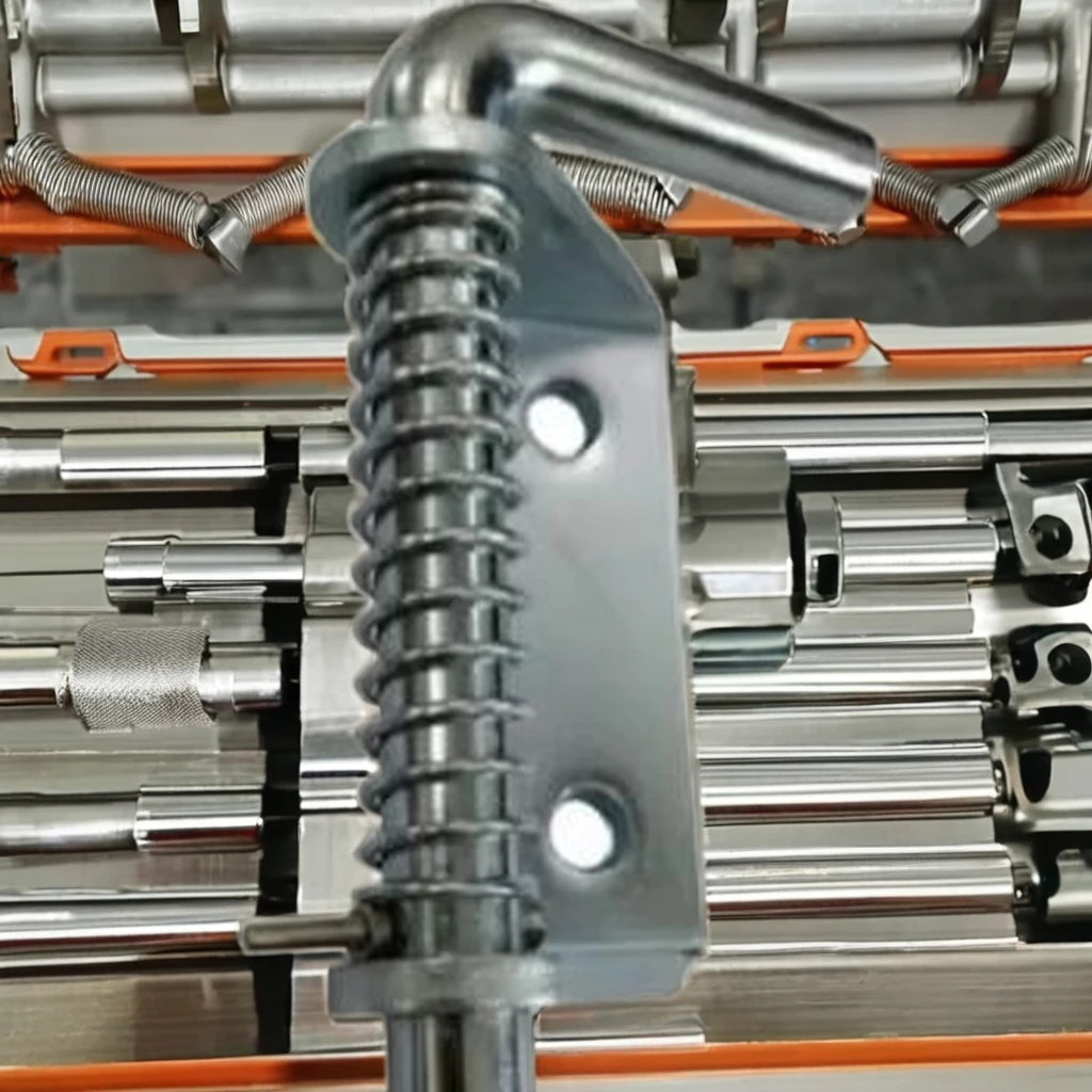 Heavy-Duty Polished Iron Spring Latch for Truck Machinery Equipment ...