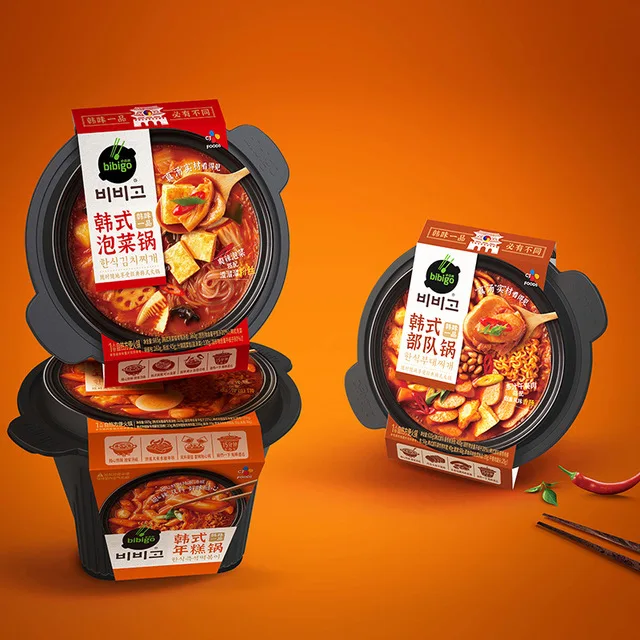 korean self heating hot pot