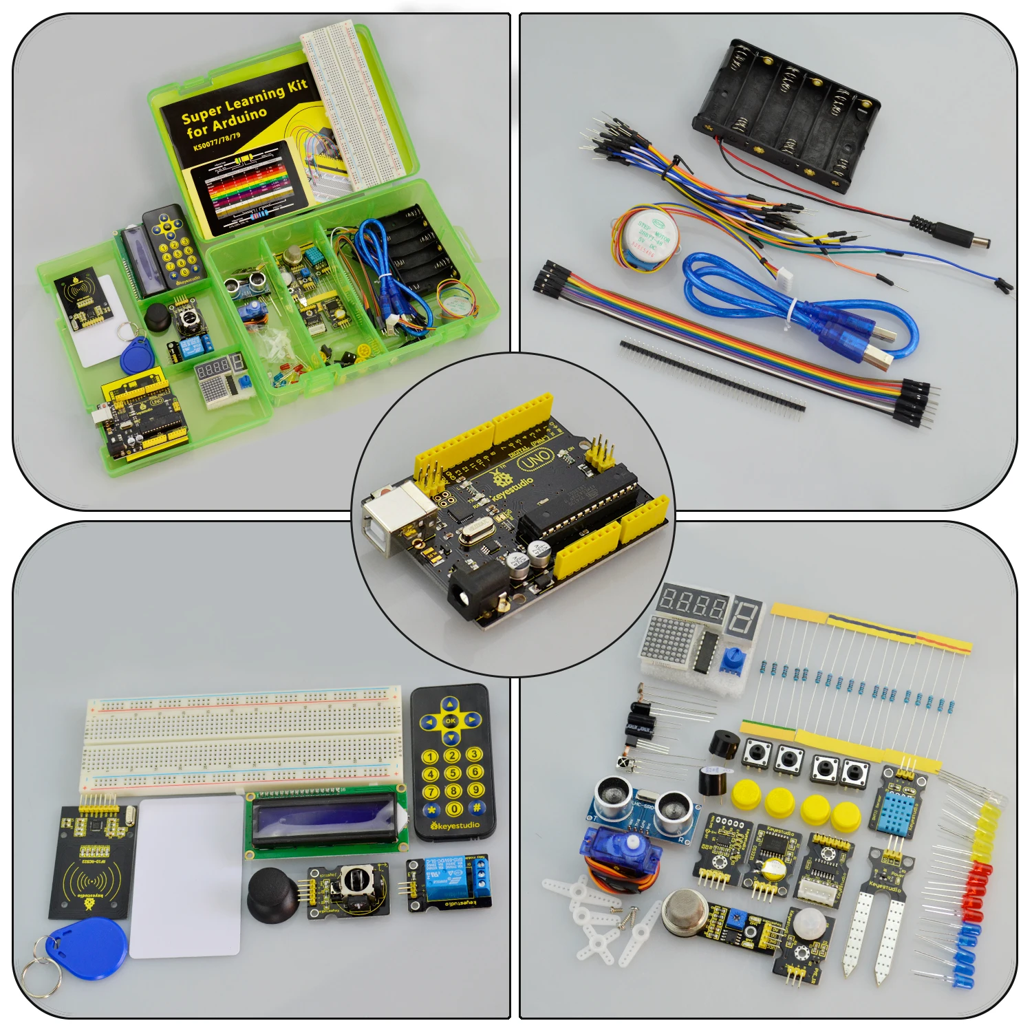 keyestudio super learning kit with UNO R3 for Arduinos Starter