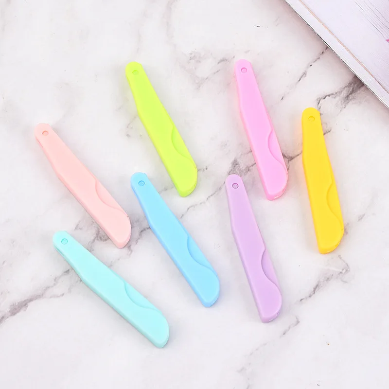 product factory direct price colorful eyebrow razor mini popular eyebrow trimming razor-4