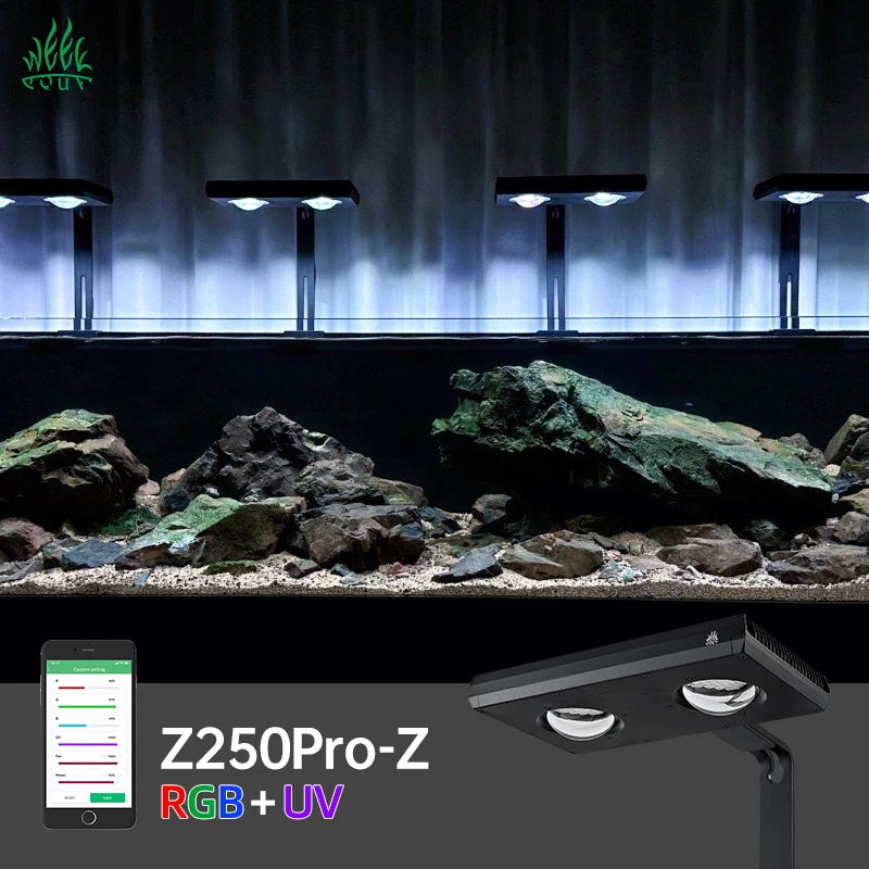 WEEKAQUA Z250pro-Z LED Plant Light - Full Spectrum Aquarium