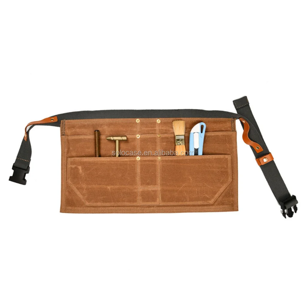 Nubuck Leather Waist Apron Special Purpose Bag