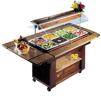 Manufacturer Of Commercial Salad Bar Wooden Salad Bar Counter - Buy ...