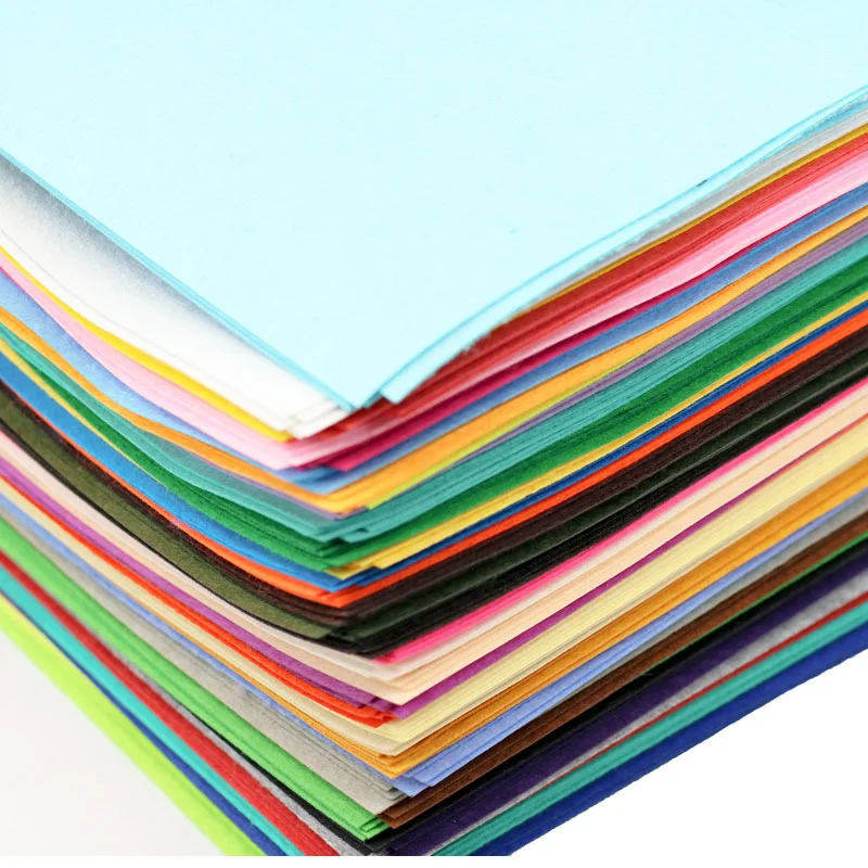 cusotomize size and color fire retardant non-woven felt fabric