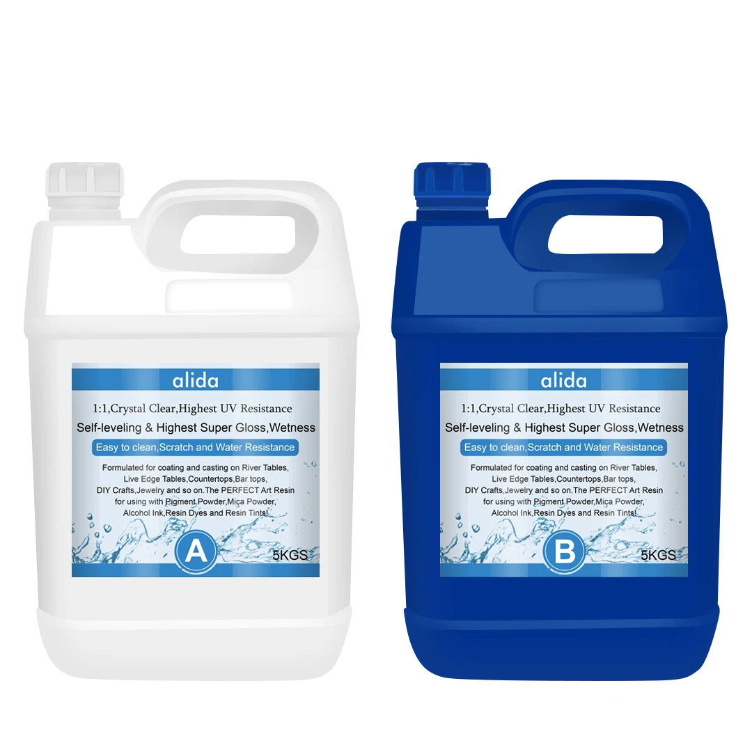 Epoxy Table Top Resin 10kgs Kit Ald 2209 Clear Epoxy Resin Top Coat