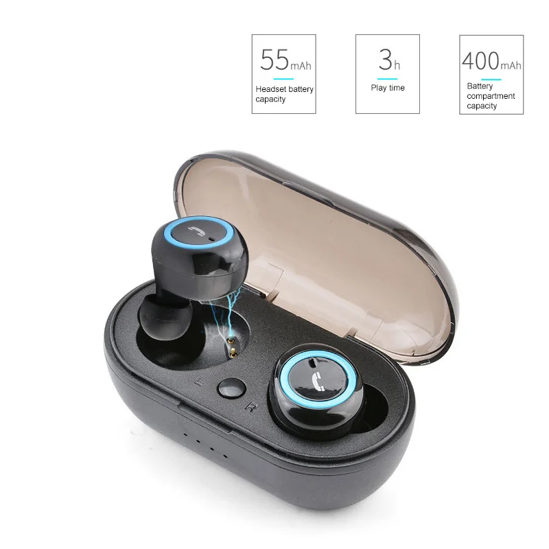 New Designer Portable Bt5.0 Wireless Headphone Earbuds And Earphone For Smartphone - ANKUX.COM