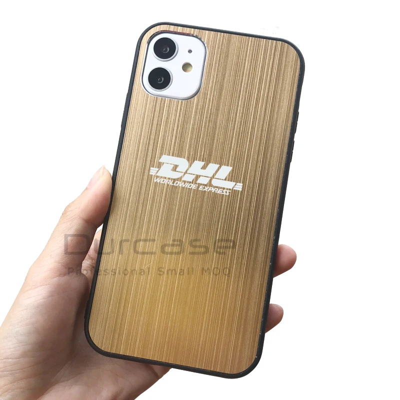 Designer Blank Laser Engraving Carved Full Metal Aluminum Back Cover