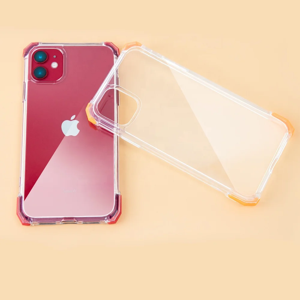 

For iPhone 12 Pro Max Case Clear Protective Heavy Duty Case with Soft TPU Flexible Transparent Shockproof Bumper Case Cover, Custom