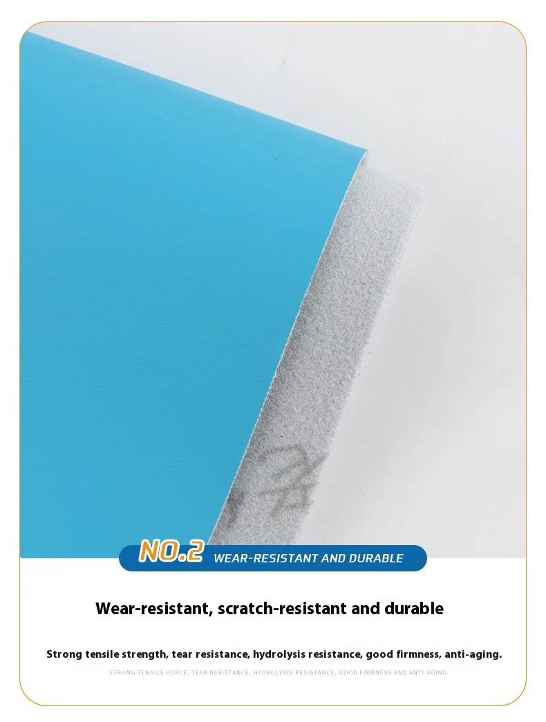 Environmentally friendly stain-resistant silicone leather Waterproof soft sofa leather Fine-grain silicone leather