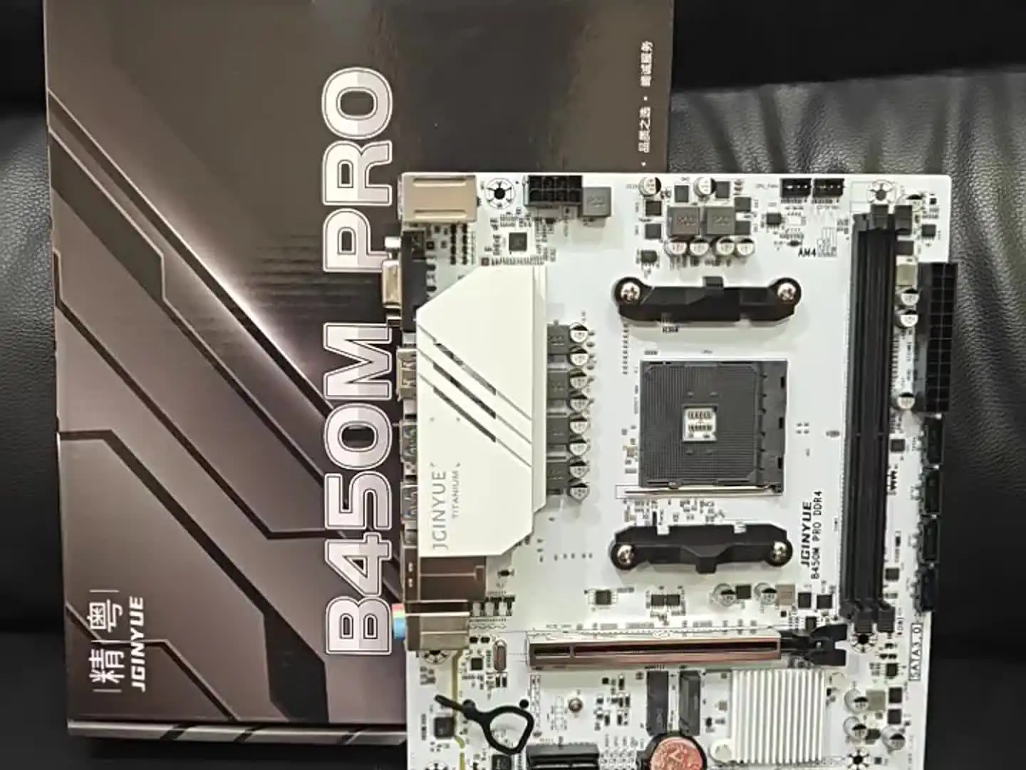 JGINYUE B450M PRO ARGB Motherboard - AMD Ryzen Compatible