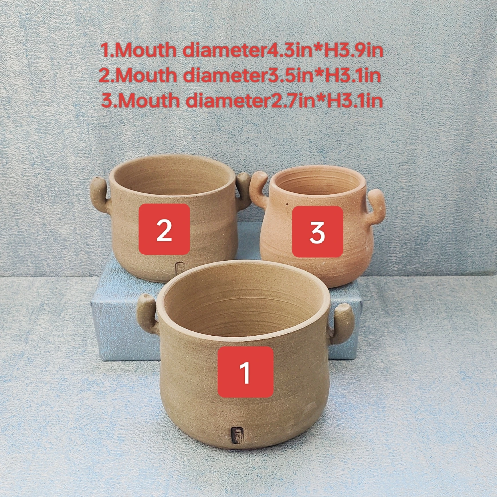 Ceramic Succulent Planter Pot Home Indoor Decorative Small Plant Flower