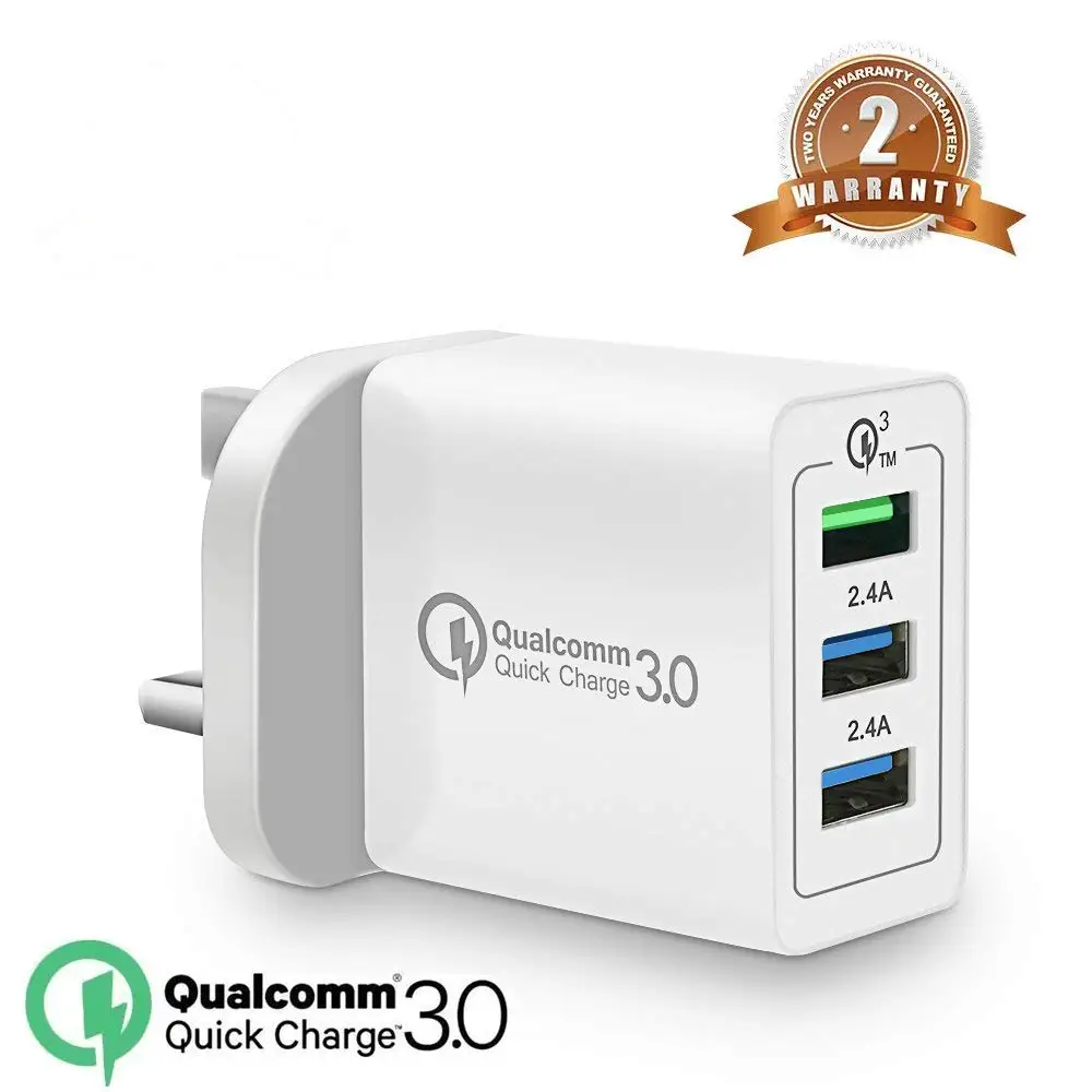 3 port wall charger