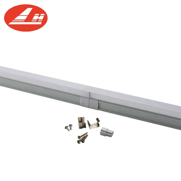 High Lumens 600mm 1200mm 2ft 4ft led Linear Shop Light Tubes Housing Fluorescent Fixture 18W Integrated Linear T5 LED Tube Light