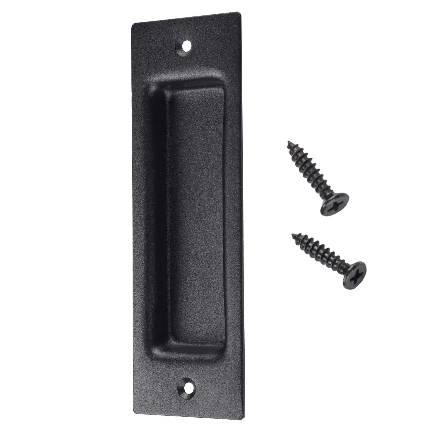 Black Sliding Barn Door Hardware Pocket Door Handle - Buy Flush Pull ...