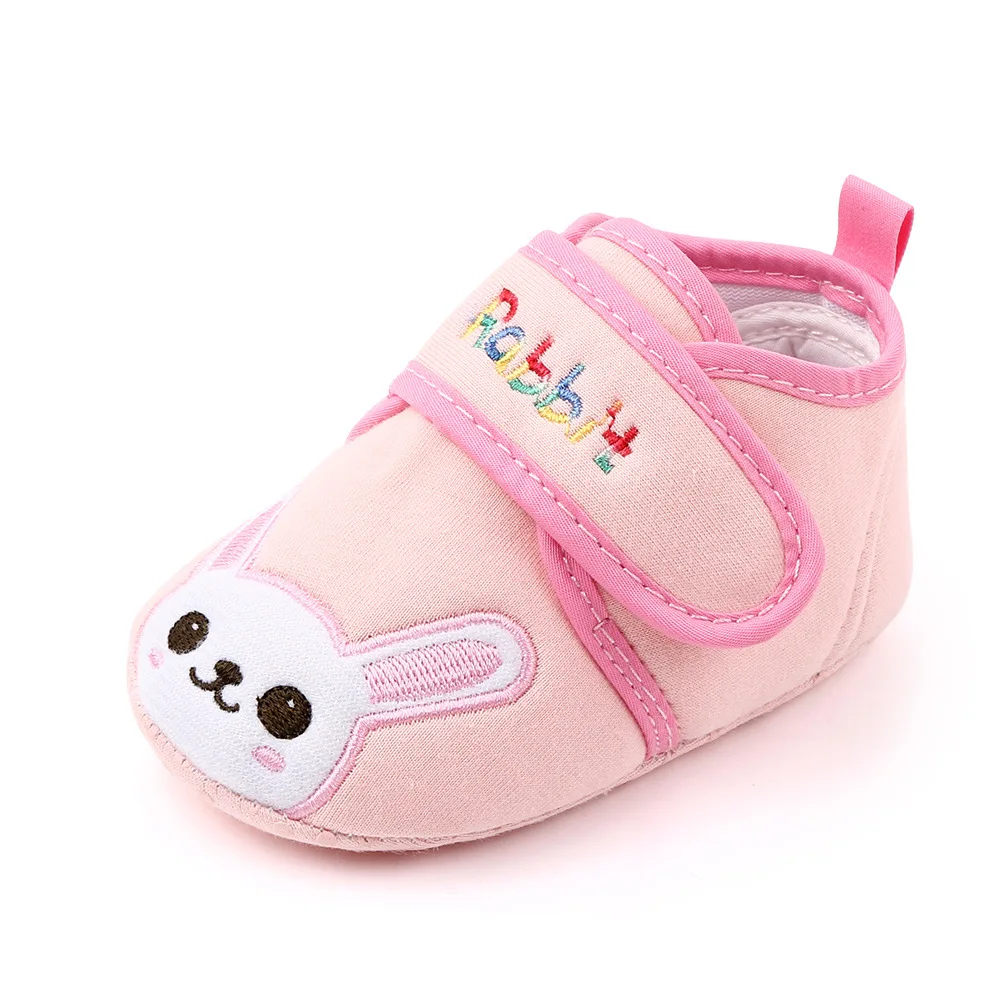 Spring Autumn Baby Shoes Cute Cartoon Design Soft Sole Infant Boy Girl Toddler Shoes manufacture