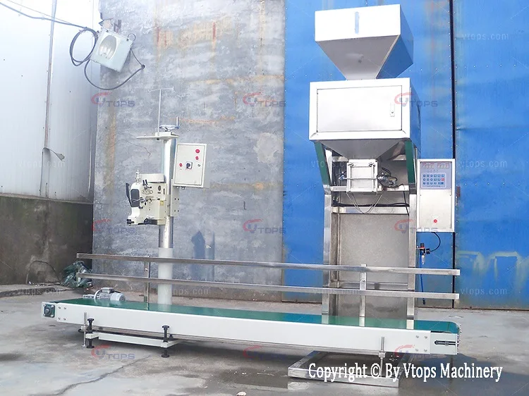 50 Kg Bag Sewing Machine and Conveyor / GK35-6A Vtops Edge Folding Sewing Machine for PP Woven Bag