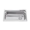DS 8050 OEM for Thailand rv undermount double bowl kitchen sink acrylic sinks foshan kitchen sink