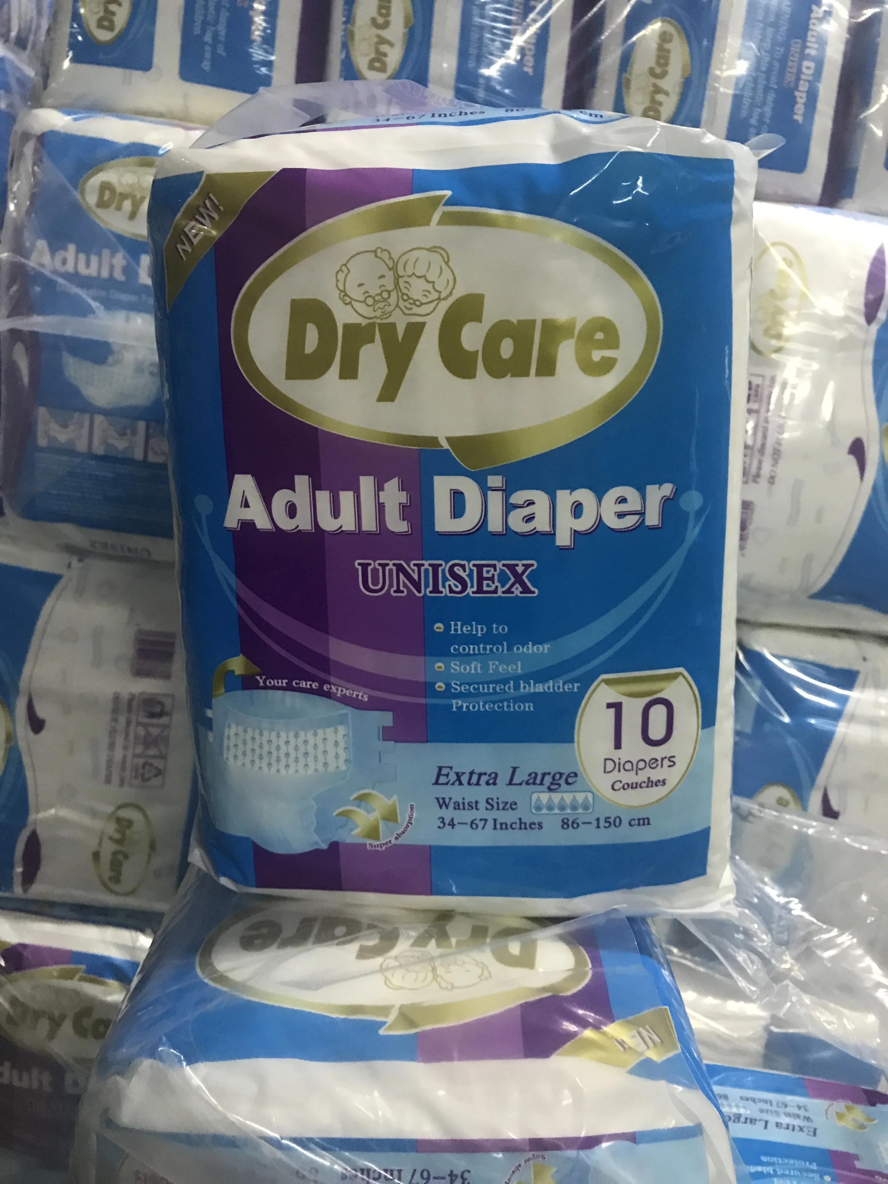 A Grade Free Samples Of Dry Care Adult Diapers Manufactured By