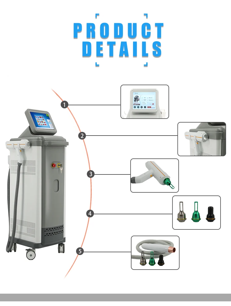 China Good Quality q switch nd yag picosecond laser tattoo removal spots beauty machine