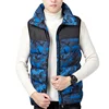 Topgear camo printing winter custom Battery USB downlook men heated padded mens vest