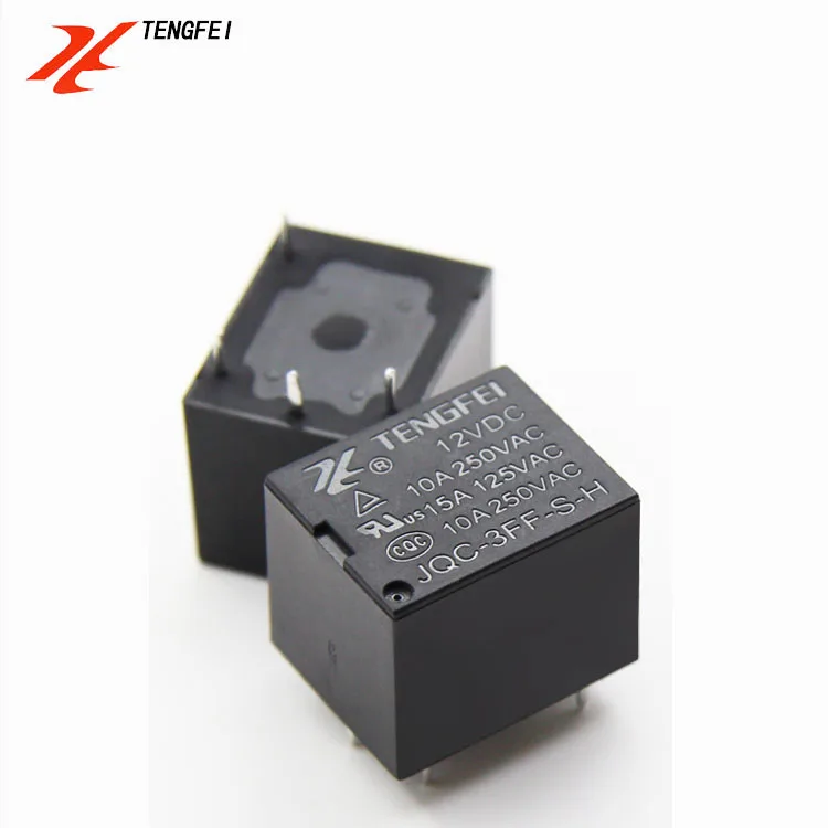 TENGFEI JQX 3F T73 12V Electromagnetic Relay - RTS3T012