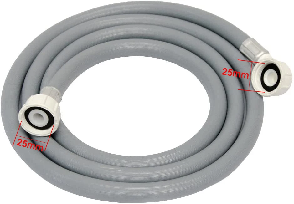 3m Inlet Thread Flexible Washing Machine Hose Pp Water Pipe Universal