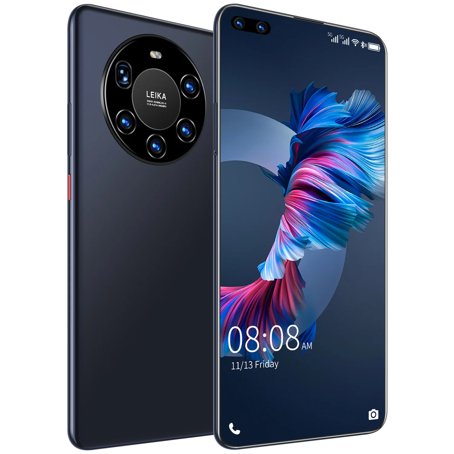 

New Big Screen Mate40 Pro android mobile phones smartphone 7.3 Inch 8GB+256GB new unlocked smart phones