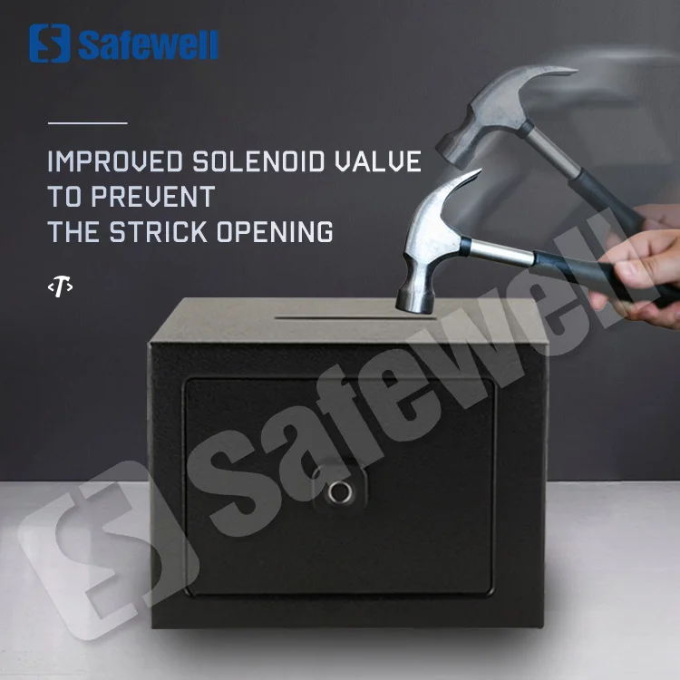 Safewell Hot Selling Automic Open Biometric Fingerprint Mini Depositary