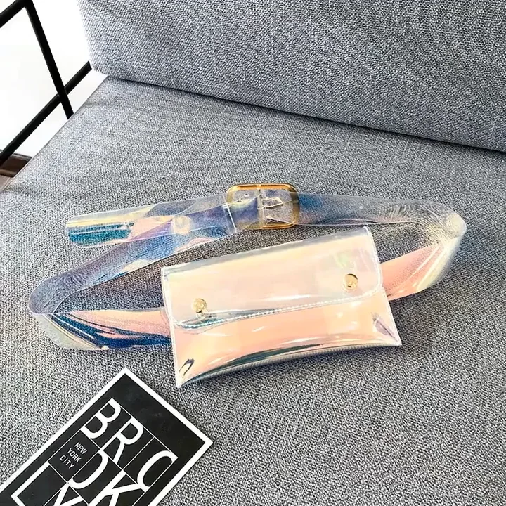 mini clear fanny pack