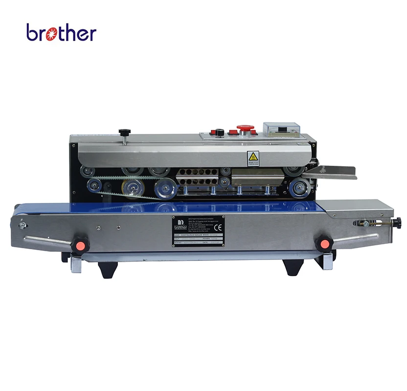 Brother Horizontal Continuous Band Bag Sealer,Plastic Pouch Heat
