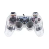 Transparency Wired Controller For PS2 Dual Vibration Joystick For Playstation 2 game joypads PS2 Dual Shock Gamepad Controller