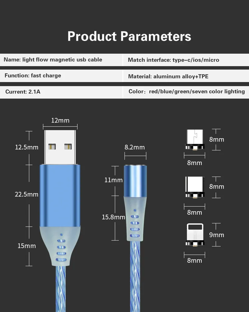 Wholesale High Quality 3 in 1 Fast Charging Cable Flexible Color Micro Usb Cable - ANKUX.COM