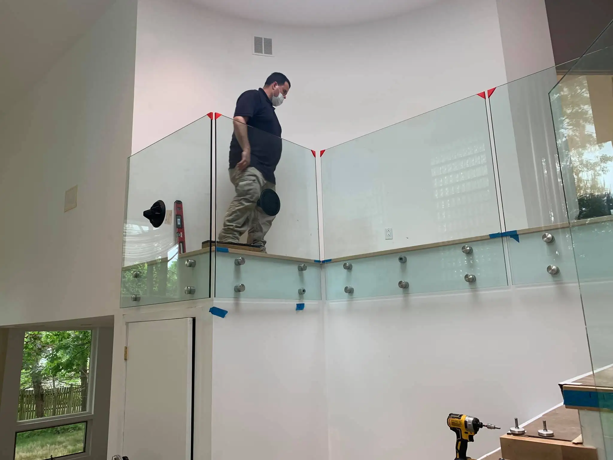 YL Heavy Duty 2 Inch Glass Rail Standoffs - Durable & Stylish