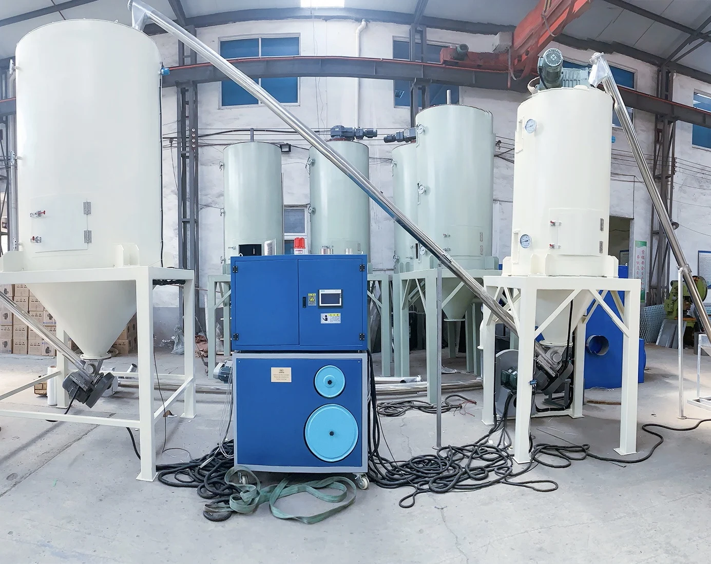 industrial desiccant rotor plastic dehumidifying dryer