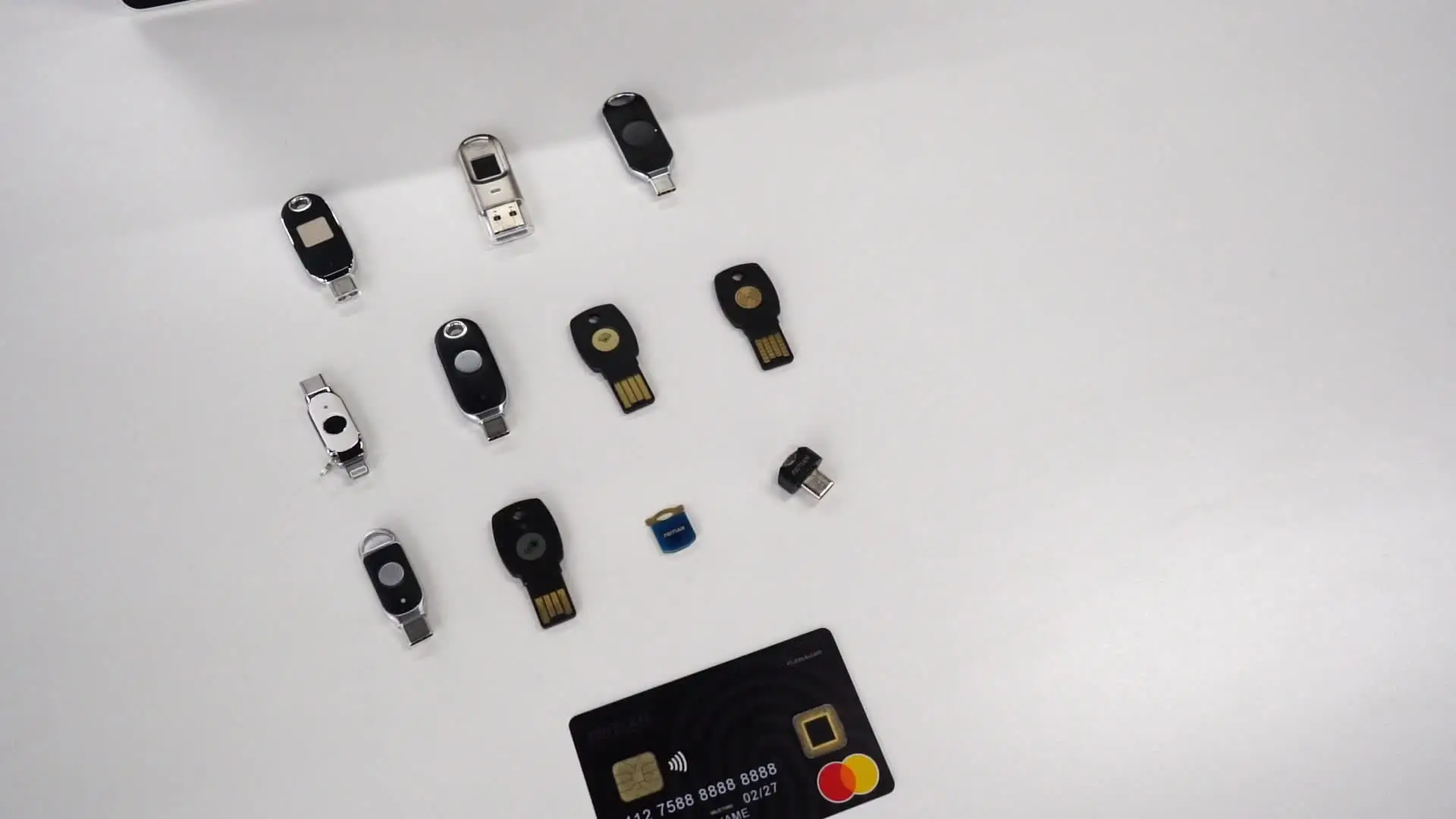 EPass FIDO-NFC Plus USB Security Key - FIDO2, U2F, HOTP, TOTP, PIV