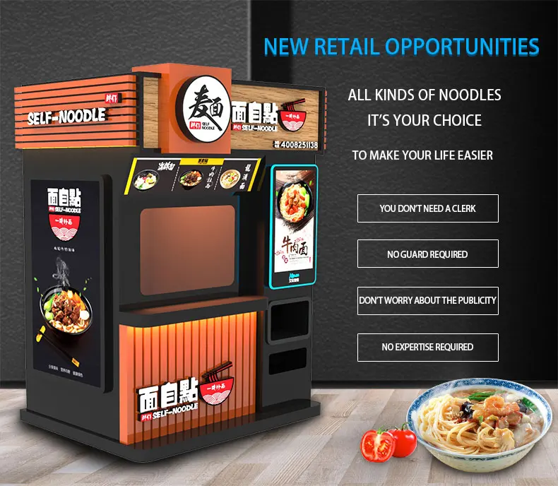 Ramen Vending Machine Instant Noodle Vending Machine For Sale From
