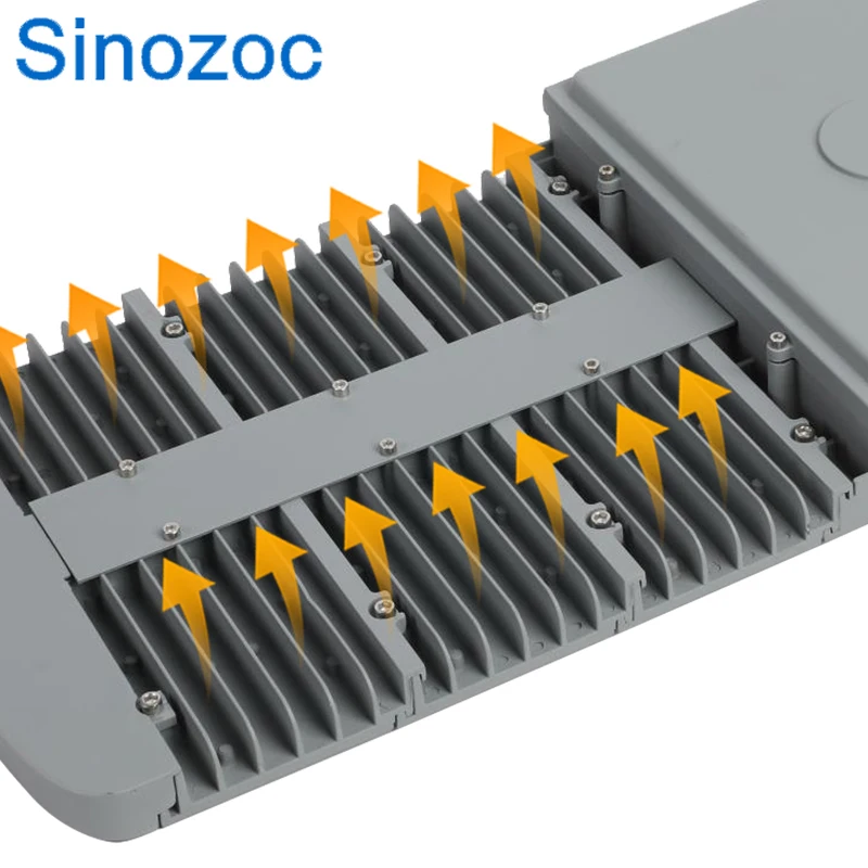 Sinozoc Outdoor IP66 50w 200w 120lm/w Led Street Lights Fixture, High Quality 100w Street Light Fixture