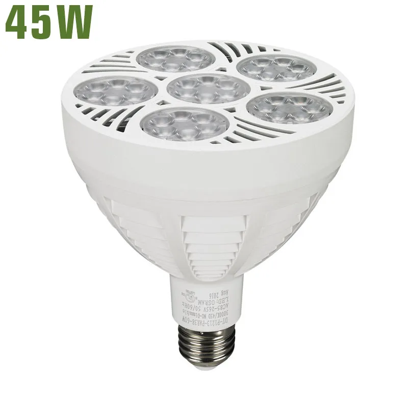 OEM ODM 45W 60W LED PAR38 Bulb 110V 220V E26 E27 LED Spot Light PAR 38 PAR38 LED Spotlight