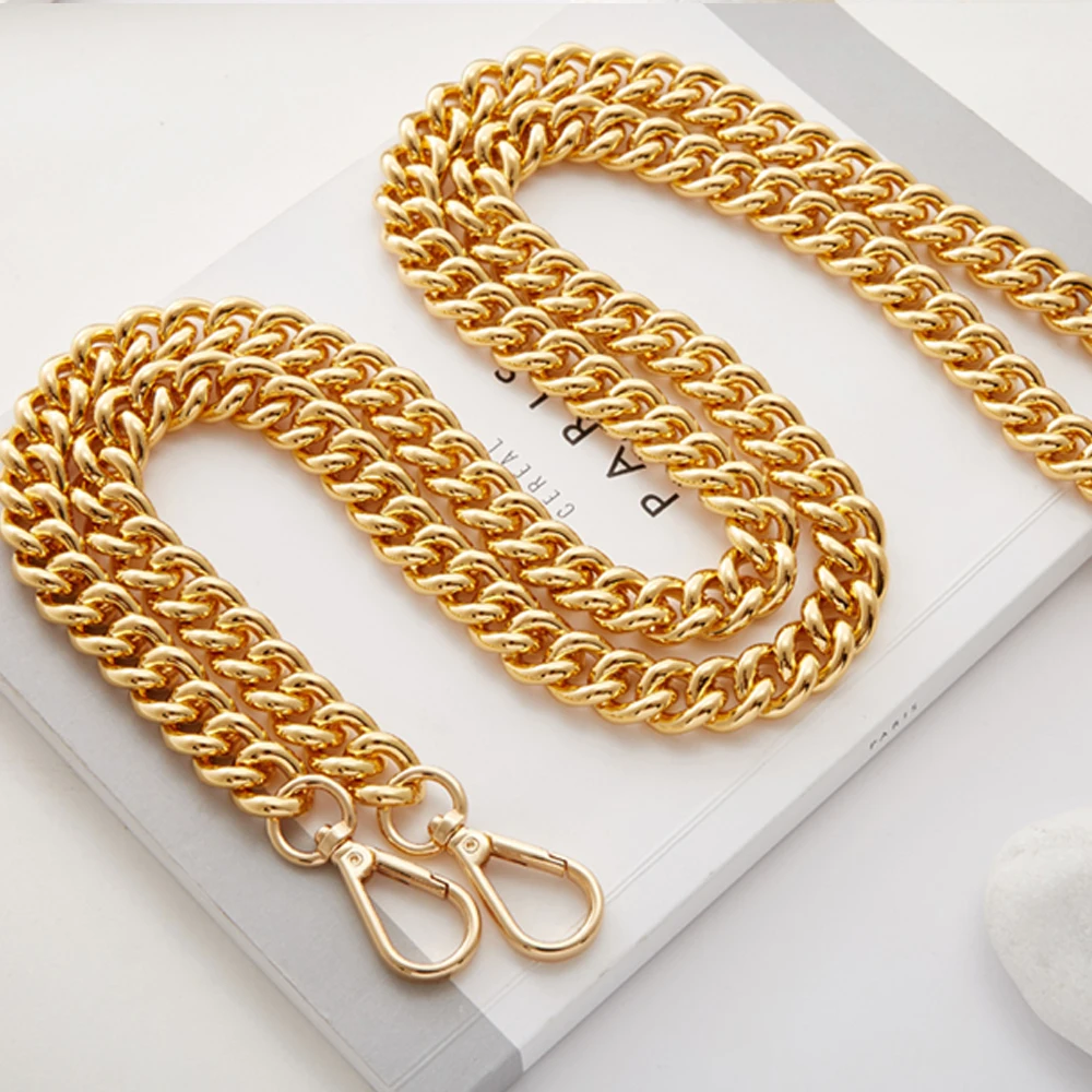 Manufacturers Direct K Gold Chain Straight Gold Chain For Bags 120 Cm