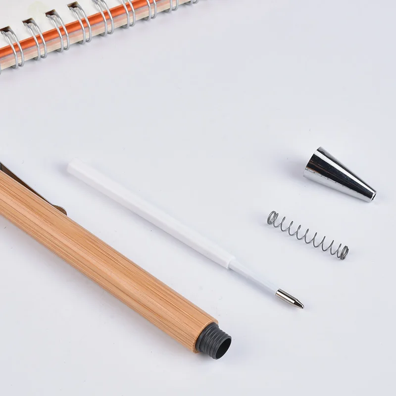 Low Price Eco Friendly Pens Bamboo Ballpoint Pen Custom logo Wood Pen