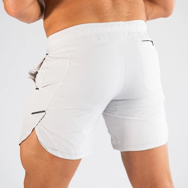 Pure Platinum 8" Inseam Comfort Workout Men's Shorts; Dry&cool