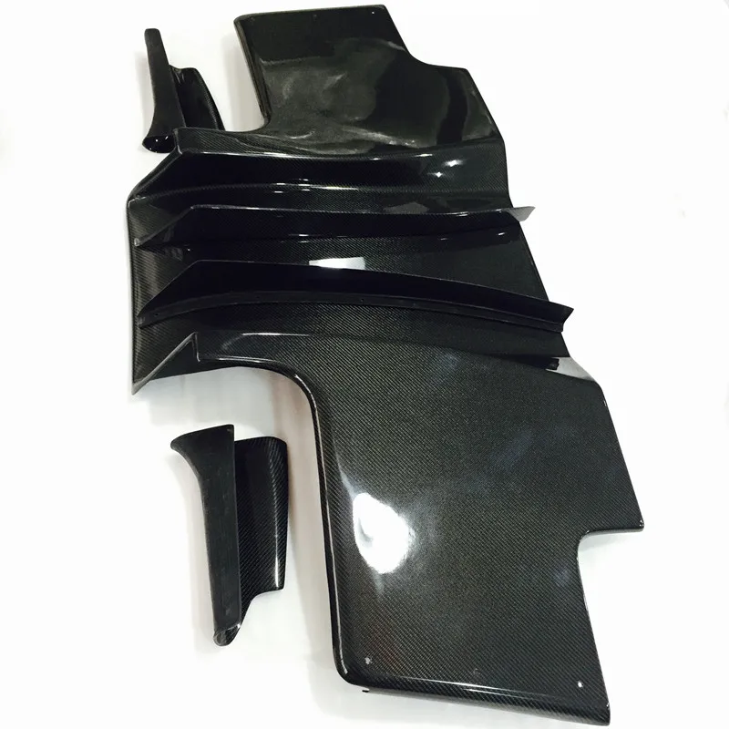 For Rx7 Fd3s Regt Re Style Carbon Fiber Rear Diffuser With Middle