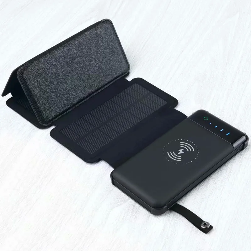 High Quality Dual USB Portable Solar Charger 10000mah Solar Powerbanks Waterproof Solar Power Bank - ANKUX.COM
