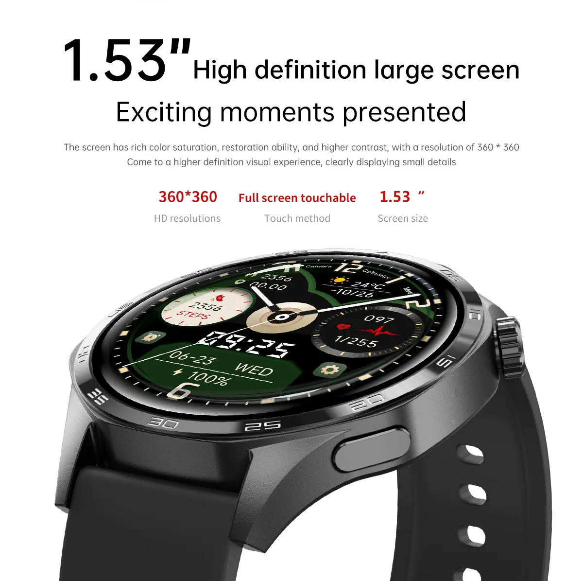 Smartwatch Pro Mit Telefonfunktion Und Sport-gesundheits-tracker_voghion.com