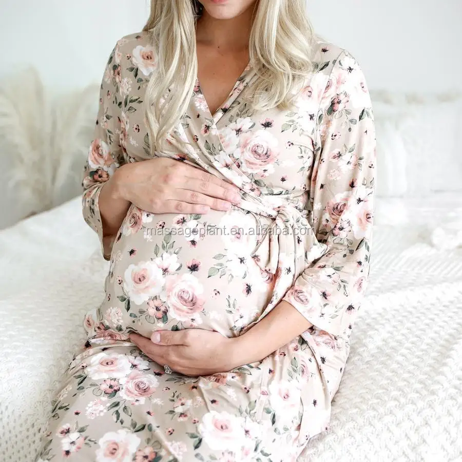 hospital robe and swaddle