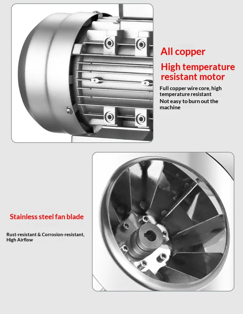 Centrifugal Fan, Stainless, Steel, 304, YN5-47 - detail 28