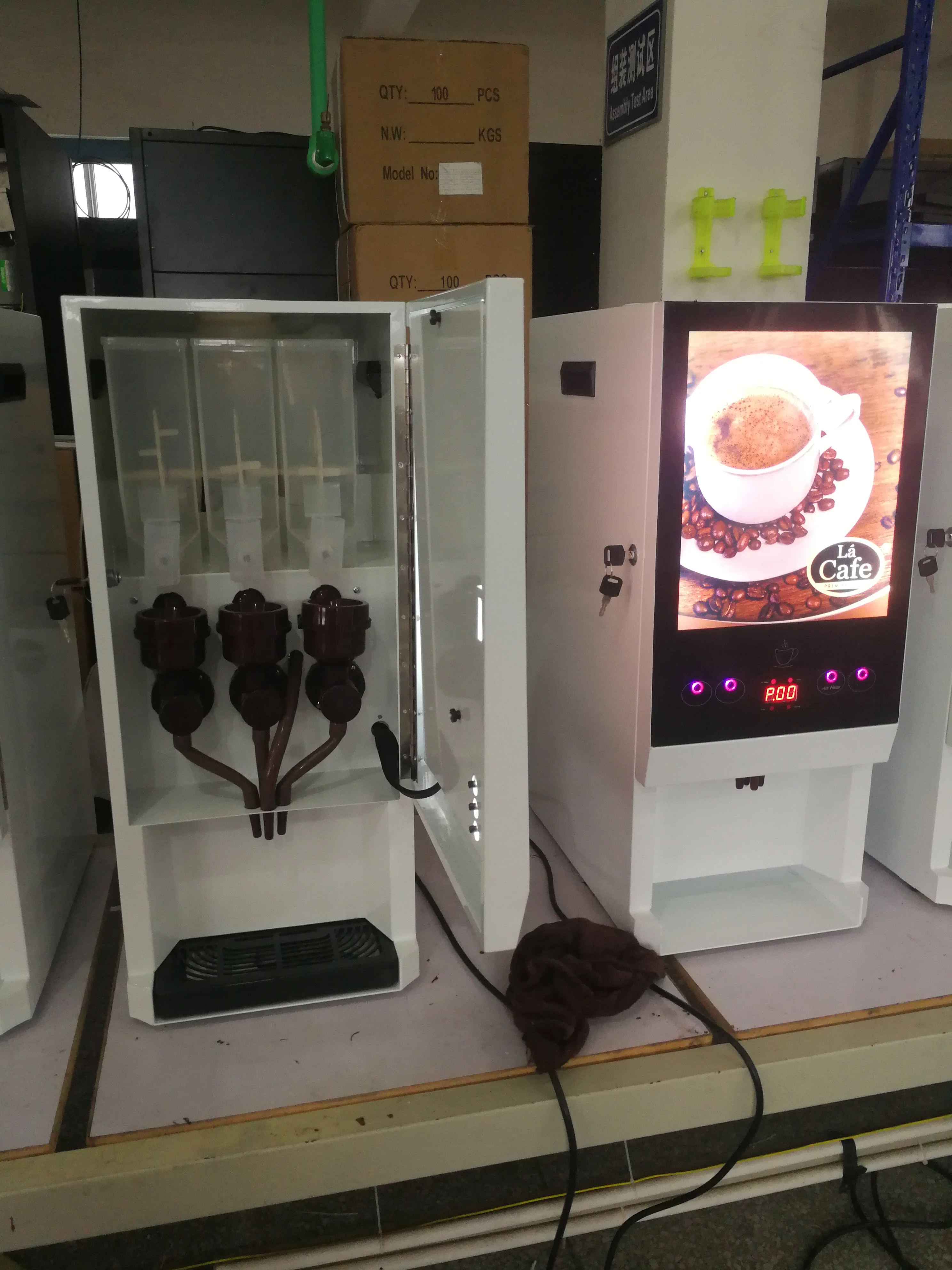 Coffee Vending Machine Automatic Vending Machine Instant Powder Coffee Vending Machine Wf1303b