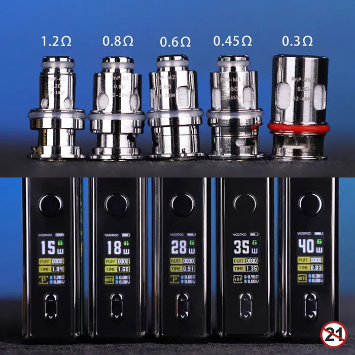正品voopoo pnp线圈5件/包pnp-vm1/m1/vm3/m2/vm4/r1/c1 for voopoo
